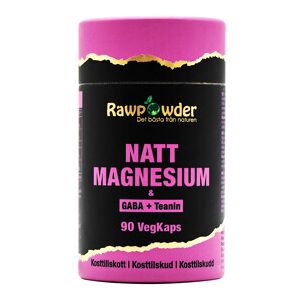 Rawpowder Natt Magnesium 90 kapsler Rawpowder Natt Magnesium 90 kapsler