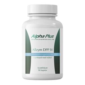 Alpha Plus AllZym DPP IV 90 kapsler Alpha Plus AllZym DPP IV 90 kapsler
