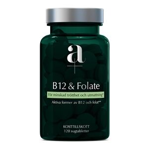 A+ B12 & Folate 120 tabletter A+ B12 & Folate 120 tabletter