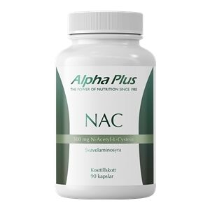 Alpha Plus NAC 90 kapsler Alpha Plus NAC 90 kapsler