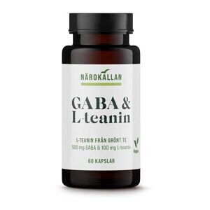 Närokällan GABA + L-Teanin 60 kapsler Närokällan GABA + L-Teanin 60 kapsler