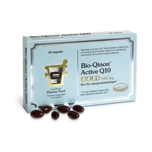 Pharma Nord Bio-Qinon Active Q10 GOLD 100 mg 60 kapsler Pharma Nord Bio-Qinon Active Q10 GOLD 100 mg 60 kapsler