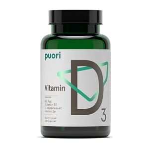 Puori D3 Vitamin D 2500IU - Kosttilskudd Puori D3 Vitamin D 2500IU - Kosttilskudd