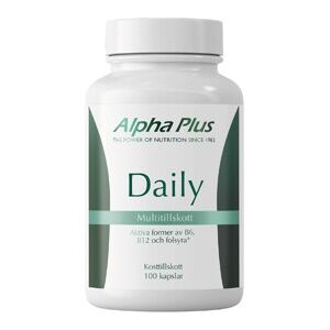 Alpha Plus Daily 100 kapsler Alpha Plus Daily 100 kapsler