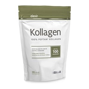 Elexir Pharma Kollagen 100 % Peptan kollagen 500 gram Elexir Pharma Kollagen 100 % Peptan kollagen 500 gram