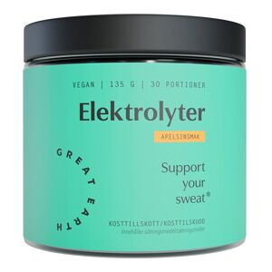 Great Earth Elektrolyter Apelsin 135 gram Great Earth Elektrolyter Apelsin 135 gram