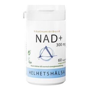 Helhetshälsa NAD+ 300mg 60 kapslar 60 kapsler Helhetshälsa NAD+ 300mg 60 kapslar 60 kapsler