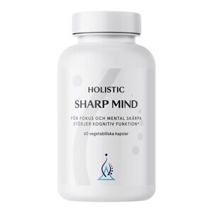 Holistic Sharp Mind 60 kapsler Holistic Sharp Mind 60 kapsler