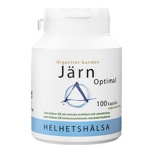 Helhetshälsa JärnOptimal 100 kapsler Helhetshälsa JärnOptimal 100 kapsler