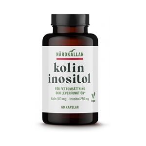 Närokällan Kolin Inositol 60 kapsler Närokällan Kolin Inositol 60 kapsler
