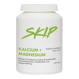 Skip Kalcium Magnesium 100 tabletter Skip Kalcium Magnesium 100 tabletter