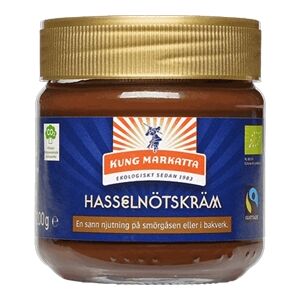Kung Markatta Hasselnötskräm Eko 200 gram Kung Markatta Hasselnötskräm Eko 200 gram