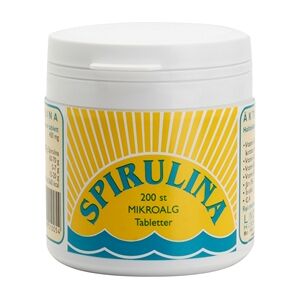 Lindroos Spirulina tabl 200 tabletter Lindroos Spirulina tabl 200 tabletter