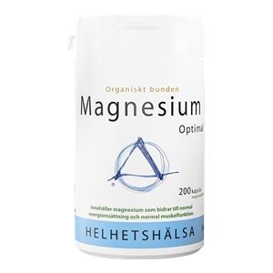 Helhetshälsa MagnesiumOptimal 200 kapsler Helhetshälsa MagnesiumOptimal 200 kapsler