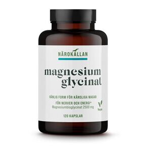 Närokällan Magnesiumglycinat 120 kapsler Närokällan Magnesiumglycinat 120 kapsler