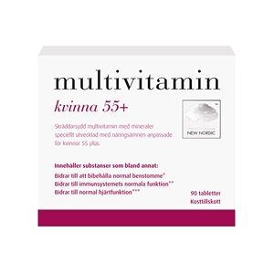 New Nordic Multivitamin till kvinnor +55 90 tabletter New Nordic Multivitamin till kvinnor +55 90 tabletter