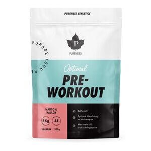 Pureness Athletics Pre-Workout Mango & Hallon 350 gram Pureness Athletics Pre-Workout Mango & Hallon 350 gram