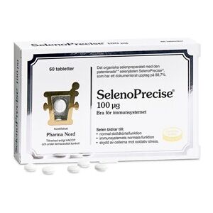 Pharma Nord SelenoPrecise 100 µg 60 tabletter Pharma Nord SelenoPrecise 100 µg 60 tabletter