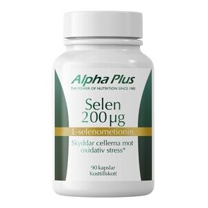 Alpha Plus Selen 200 µg 90 kapsler Alpha Plus Selen 200 µg 90 kapsler