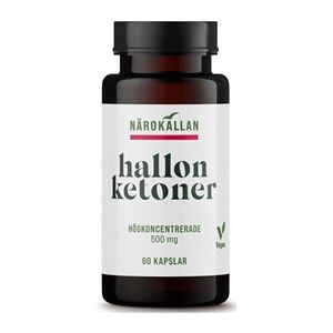 Närokällan Hallonketoner 60 kapsler Närokällan Hallonketoner 60 kapsler