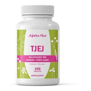 Alpha Plus Tjej 100 tabletter Alpha Plus Tjej 100 tabletter