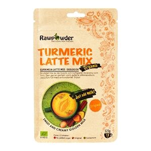 Rawpowder Turmeric latte mix original 125 gram Rawpowder Turmeric latte mix original 125 gram
