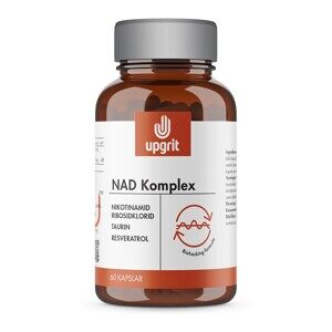 Upgrit NAD-Komplex 60 kapsler Upgrit NAD-Komplex 60 kapsler