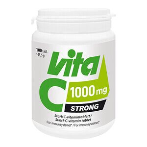 Vitabalans Vita C Strong 1000 mg Kosttilskudd - Vitamin C 1000 mg Vitabalans Vita C Strong 1000 mg Kosttilskudd - Vitamin C 1000 mg