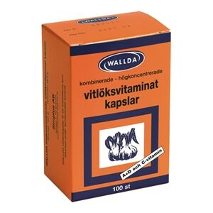 Simplus Wallda Vitlöksvitaminat 100 kapsler Simplus Wallda Vitlöksvitaminat 100 kapsler