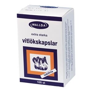 Simplus Wallda Vitlökskapslar 100 kapsler Simplus Wallda Vitlökskapslar 100 kapsler
