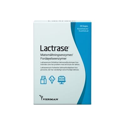 Verman Lactrase 30 stk Verman Lactrase 30 stk