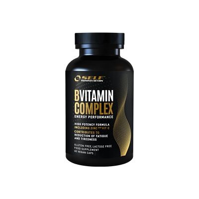 SELF Omninutrition B-Complex Vit C + Zinc 60k 60 kapsler SELF Omninutrition B-Complex Vit C + Zinc 60k 60 kapsler