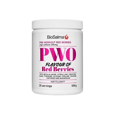 BioSalma PWO Red Berries 500 gram BioSalma PWO Red Berries 500 gram