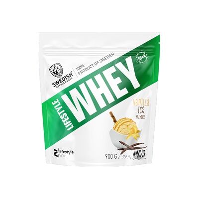 Swedish Supplements Lifestyle Whey Protein - Vanilla Ice 900 gram Swedish Supplements Lifestyle Whey Protein - Vanilla Ice 900 gram
