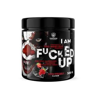 Swedish Supplements Fucked Up Joker Edition - Jordbær - Pre-workout Swedish Supplements Fucked Up Joker Edition - Jordbær - Pre-workout