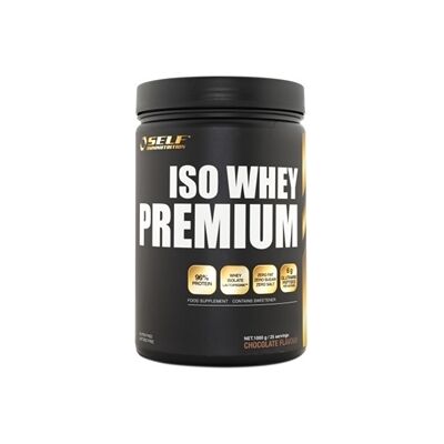 SELF Omninutrition Iso Whey Premiumm 1 kg Sjokolade SELF Omninutrition Iso Whey Premiumm 1 kg Sjokolade