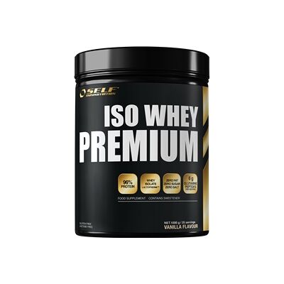 SELF Omninutrition Iso Whey Premiumm 1 kg Vanilje SELF Omninutrition Iso Whey Premiumm 1 kg Vanilje