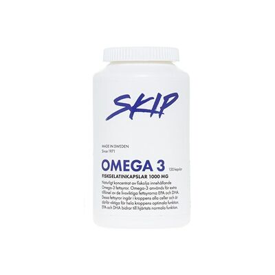 Skip Omega 3 (caps) 120 kapsler Skip Omega 3 (caps) 120 kapsler