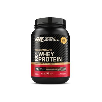 Optimum Nutrition ON 100% Whey Gold Std Protein Double Chocolate 775 gram Optimum Nutrition ON 100% Whey Gold Std Protein Double Chocolate 775 gram