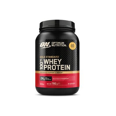 Optimum Nutrition ON 100% Whey Gold Std. Protein Strawberry 780 gram Optimum Nutrition ON 100% Whey Gold Std. Protein Strawberry 780 gram