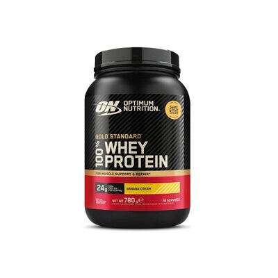 Optimum Nutrition ON 100% Whey Gold Std. Protein Banana Cream 780 gram Optimum Nutrition ON 100% Whey Gold Std. Protein Banana Cream 780 gram