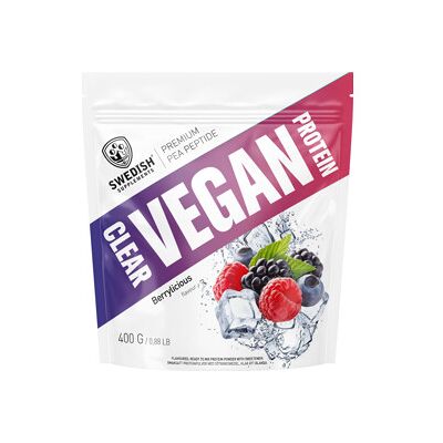 Swedish Supplements Clear Vegan - Berrylicious 400 gram Swedish Supplements Clear Vegan - Berrylicious 400 gram