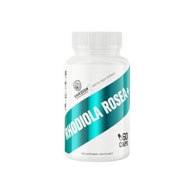 Swedish Supplements Rodiola Rosea+ 60 kapsler Swedish Supplements Rodiola Rosea+ 60 kapsler