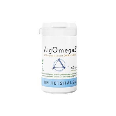 Helhetshälsa AlgOmega3 60 kapsler Helhetshälsa AlgOmega3 60 kapsler