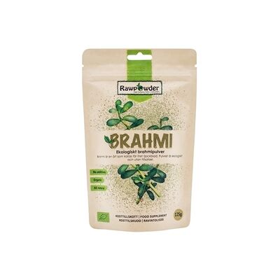 Rawpowder Brahmi pulver 125 gram Rawpowder Brahmi pulver 125 gram