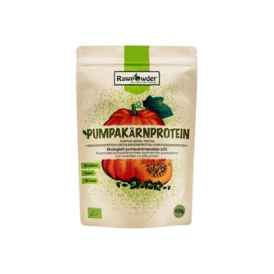 Rawpowder Pumpakärn protein 450 gram Rawpowder Pumpakärn protein 450 gram