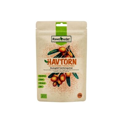 Rawpowder Havtornspulver 125 gram Rawpowder Havtornspulver 125 gram