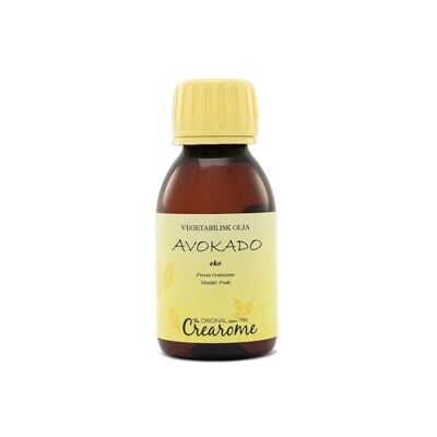 Crearome Avokadoolja grön kallpressad EKO 100 ml Crearome Avokadoolja grön kallpressad EKO 100 ml