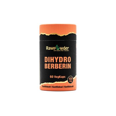 Rawpowder Dihydroberberin 100mg 60 kapsler Rawpowder Dihydroberberin 100mg 60 kapsler