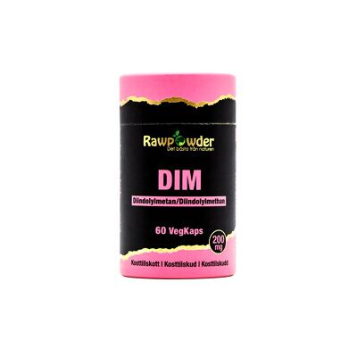 Rawpowder DIM 200mg 60 kapsler Rawpowder DIM 200mg 60 kapsler